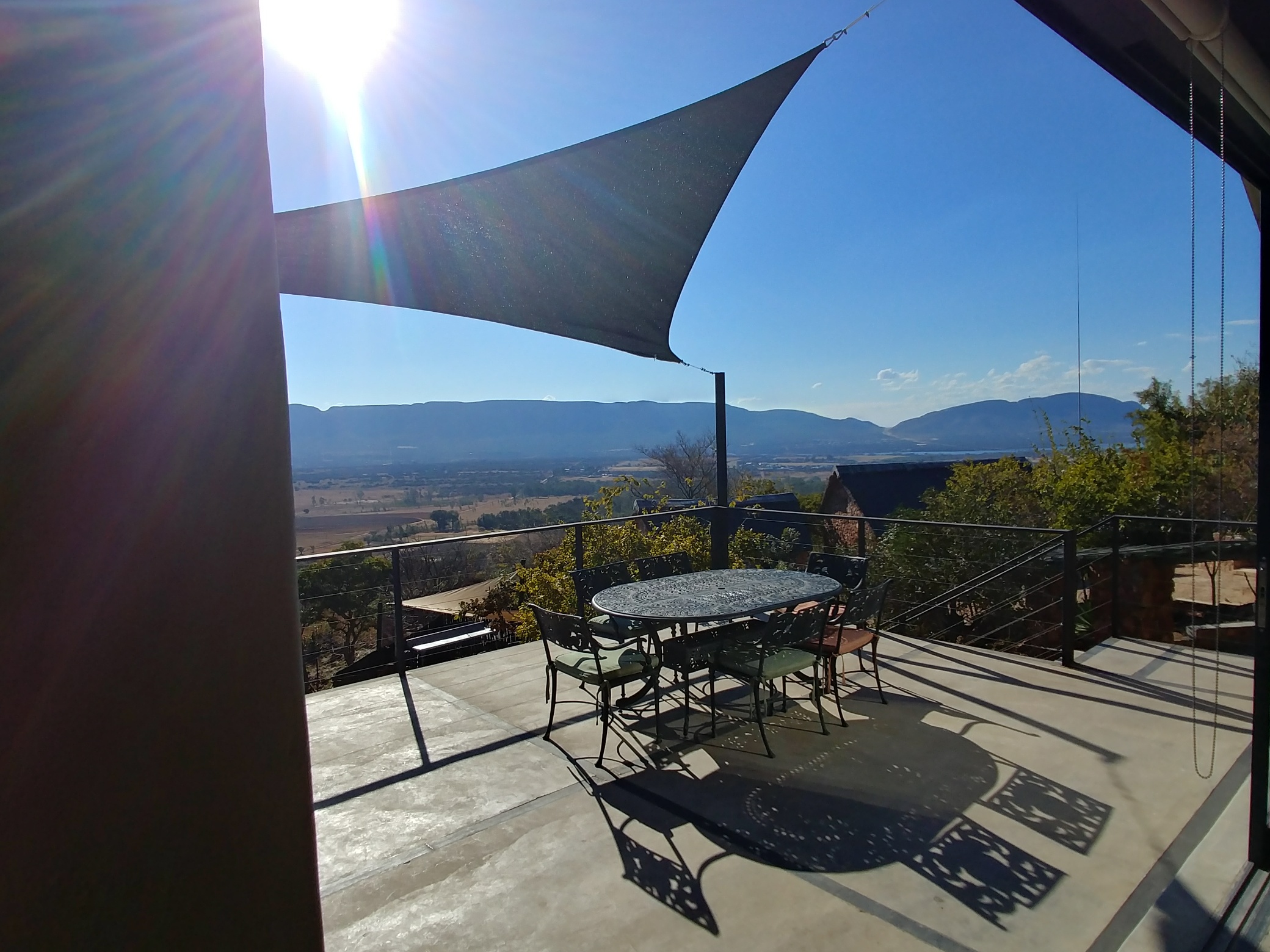 Sunset patio north